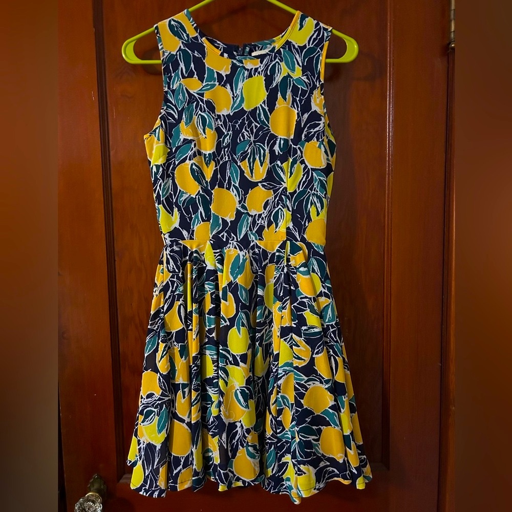 Maison Jules Lemon Dress